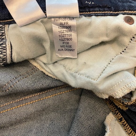 Lucky Brand Women's Mid-Rise Ava Skinny Jean - Picture 9 of 13